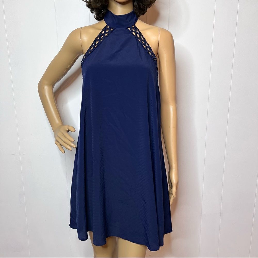 Lulus Size Medium Any Sway Shape Or Form Navy Blu… - image 1